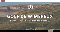 Desktop Screenshot of golf-wimereux.com